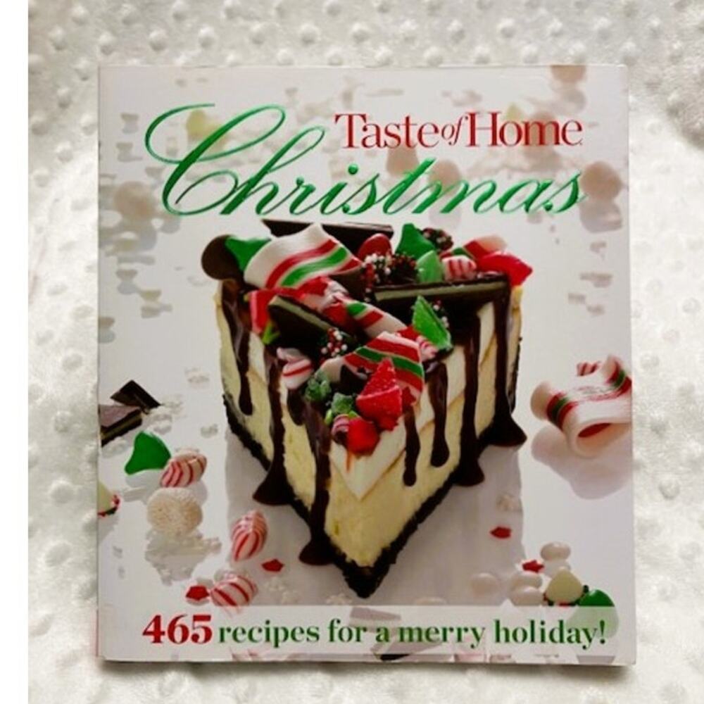 Taste of Home Christmas Recipe Book, Reader's Digest, Soft Cover, (2013)-NEW